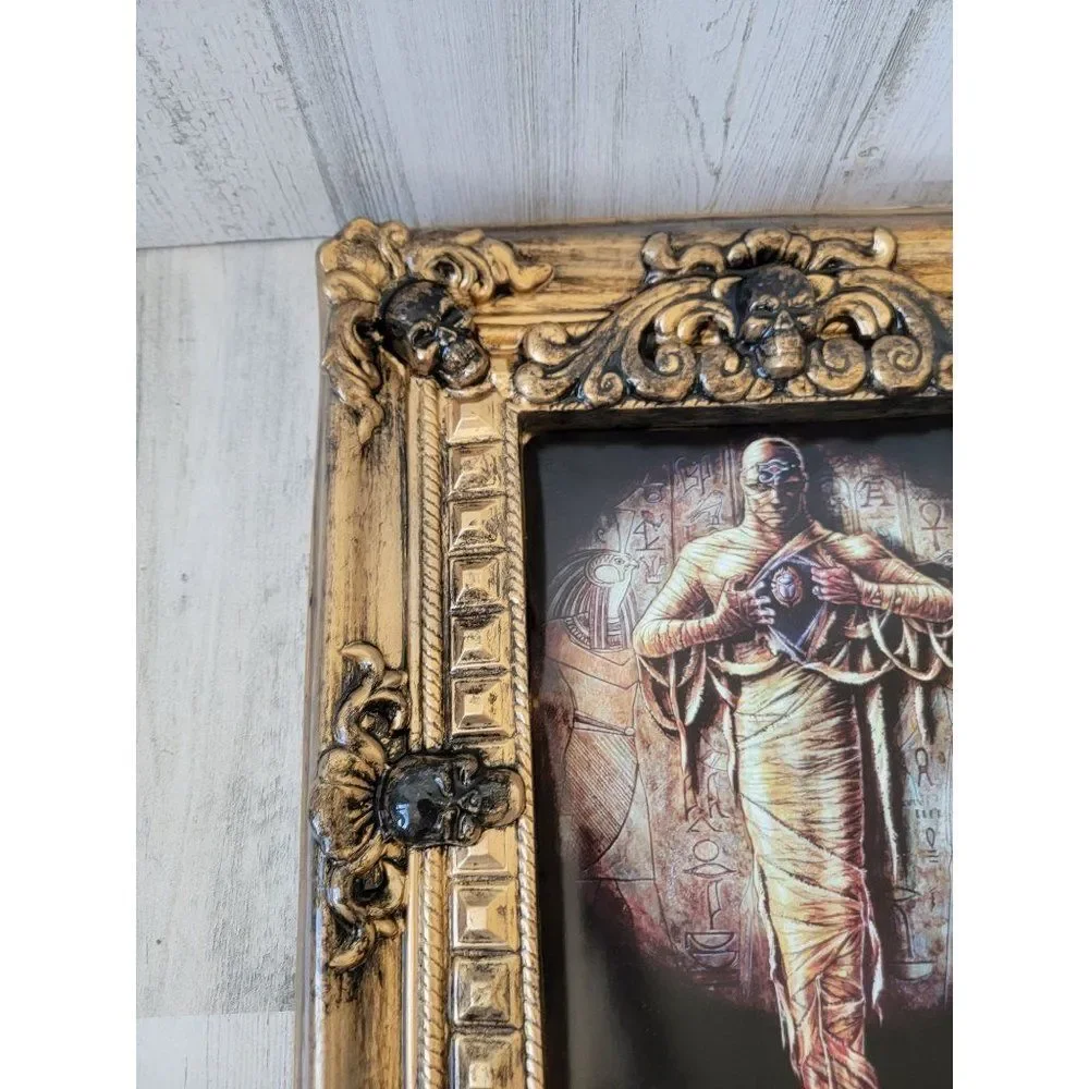 Alchemy Carta Mummy Egypt dead zombie plastic photo frame Halloween home‎ decor